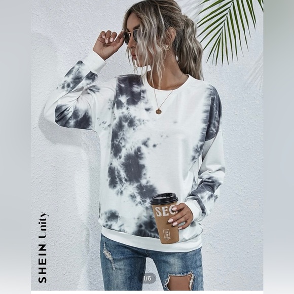 SHEIN Tops - SheIn sweatshirt.  Like New !